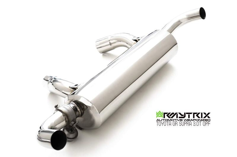 Armytrix exhaust system for Toyota GR Supra A90 A91 OPF (2019-present) valvetronic exhaust system