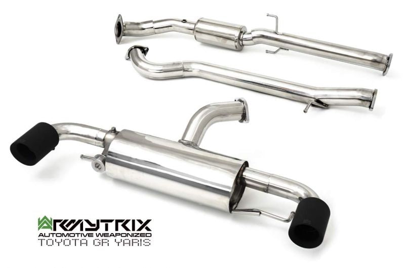 Armytrix exhaust system for TOYOTA GR Yaris (2020-Present) valvetronic exhaust system