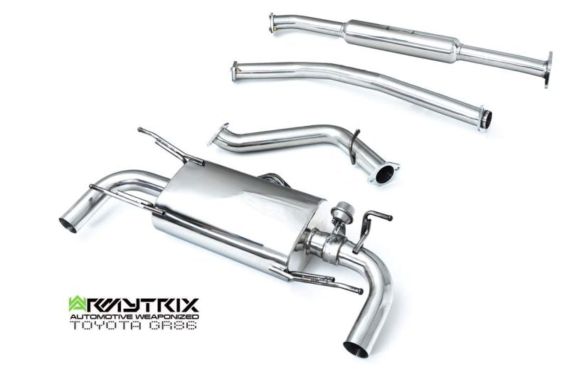 Armytrix exhaust system for TOYOTA GR86 (2022-Present) valvetronic exhaust system