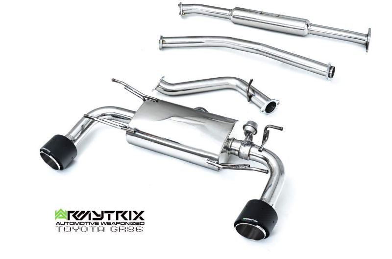 Armytrix exhaust system for TOYOTA GR86 (2022-Present) valvetronic exhaust system