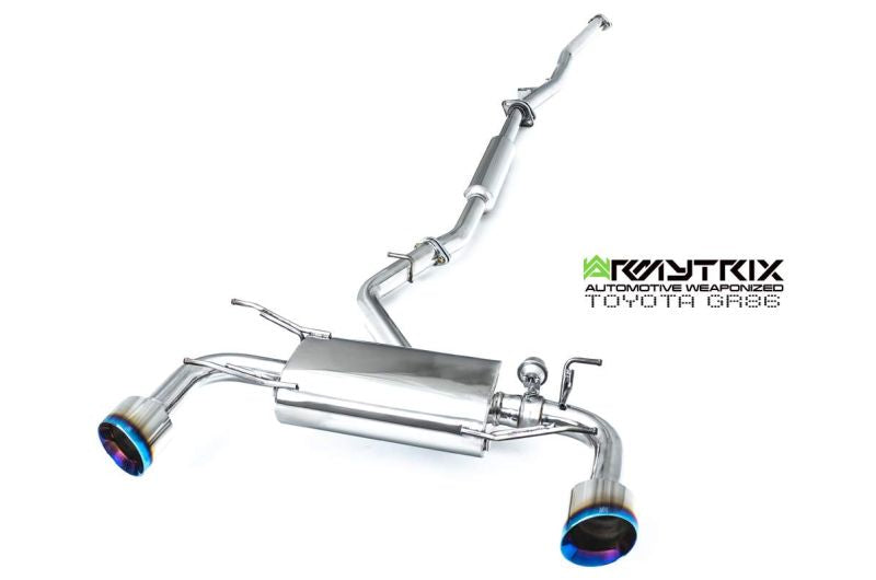 Armytrix exhaust system for TOYOTA GR86 (2022-Present) valvetronic exhaust system