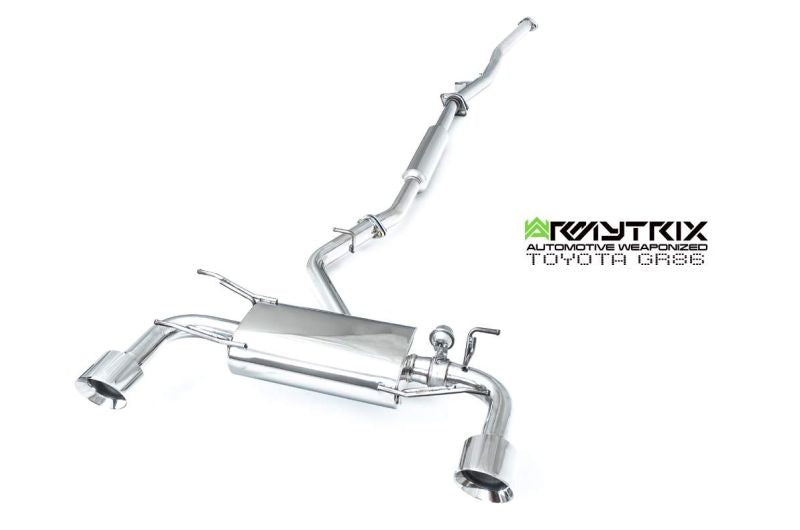 Armytrix exhaust system for TOYOTA GR86 (2022-Present) valvetronic exhaust system