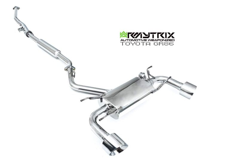 Armytrix exhaust system for TOYOTA GR86 (2022-Present) valvetronic exhaust system