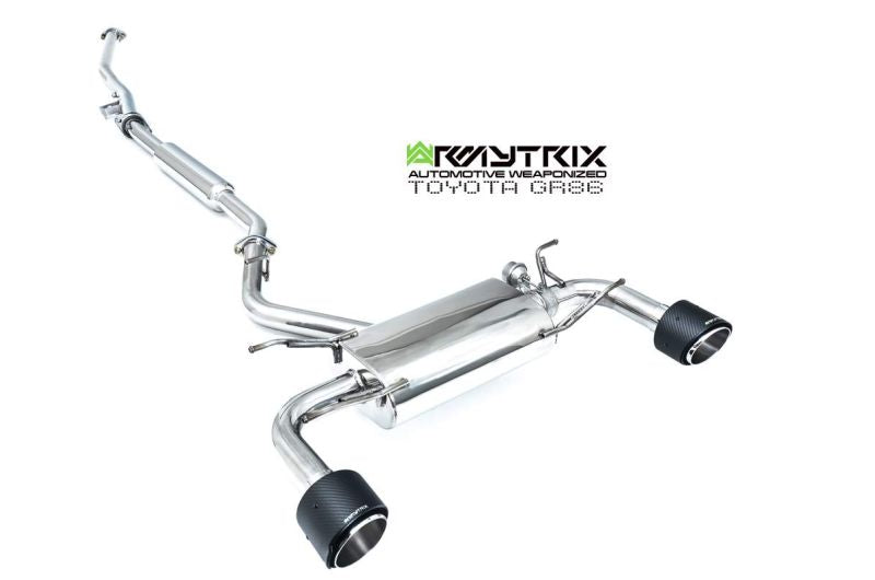 Armytrix exhaust system for TOYOTA GR86 (2022-Present) valvetronic exhaust system