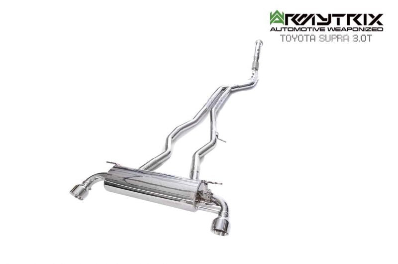 Armytrix exhaust system for Toyota GR Supra A90 A91 / OE Valve Control / Non-OPF (2019-Present) valvetronic exhaust system