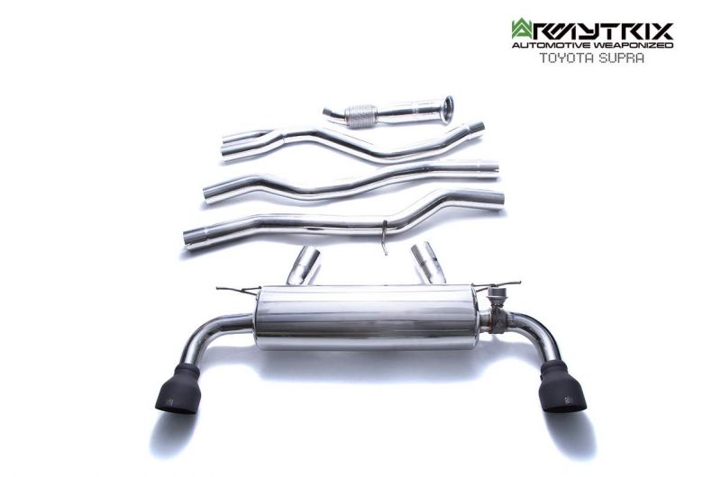 Armytrix exhaust system for Toyota GR Supra A90 A91 Non-OPF (2019-Present) valvetronic exhaust system