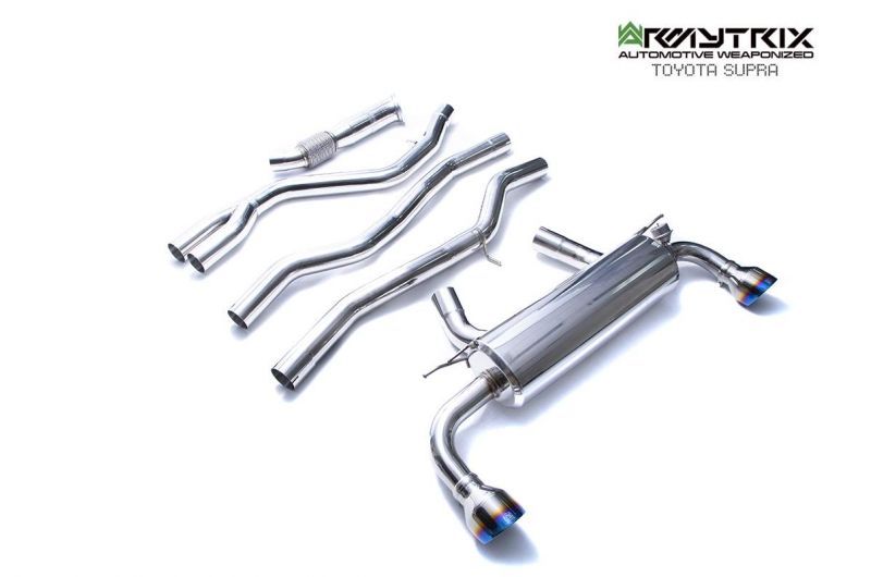 Výfukový systém Armytrix pro Toyota GR Supra A90 A91 Non-OPF (2019-Present) valvetronic exhaust system