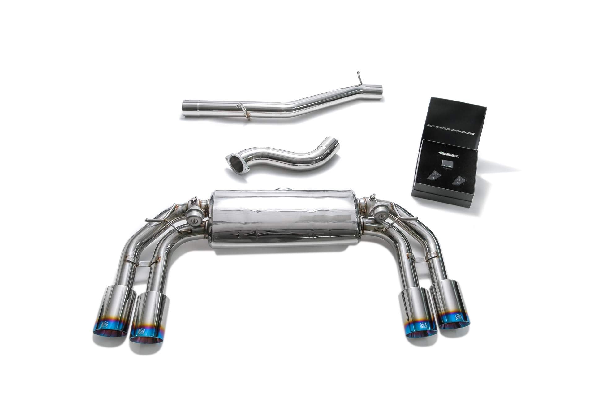 Armytrix exhaust system for Volkswagen Golf R MK7.5 (2016-2021) valvetronic exhaust system