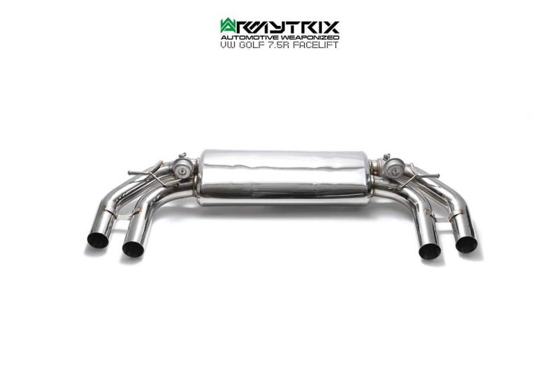 Výfukový systém Armytrix pro Volkswagen Golf R MK7.5 (2016-2021) valvetronic exhaust system