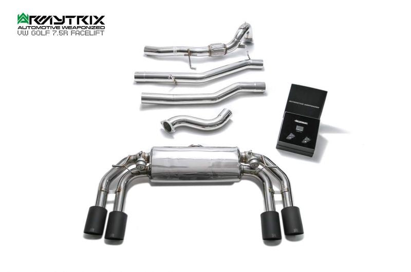 Výfukový systém Armytrix pro Volkswagen Golf R MK7.5 (2016-2021) valvetronic exhaust system