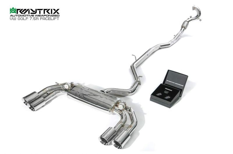 Výfukový systém Armytrix pro Volkswagen Golf R MK7.5 (2016-2021) valvetronic exhaust system