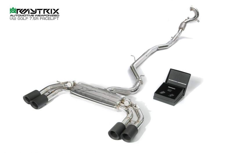 Výfukový systém Armytrix pro Volkswagen Golf R MK7.5 (2016-2021) valvetronic exhaust system