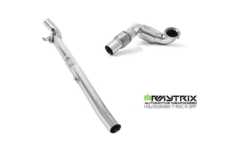 Armytrix exhaust system for Volkswagen T-ROC R (2020-Present) valvetronic exhaust system