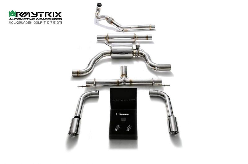 Armytrix exhaust system for Seat Leon Cupra / Cupra 280 (2014-present) valvetronic exhaust system