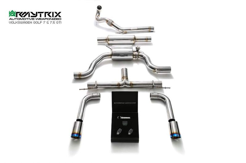 Armytrix exhaust system for Seat Leon Cupra / Cupra 280 (2014-present) valvetronic exhaust system