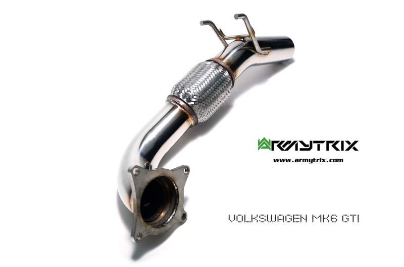 Výfukový systém Armytrix pro Volkswagen Golf 6 gti 2.0 Turbo (2008-2013) valvetronic exhaust system