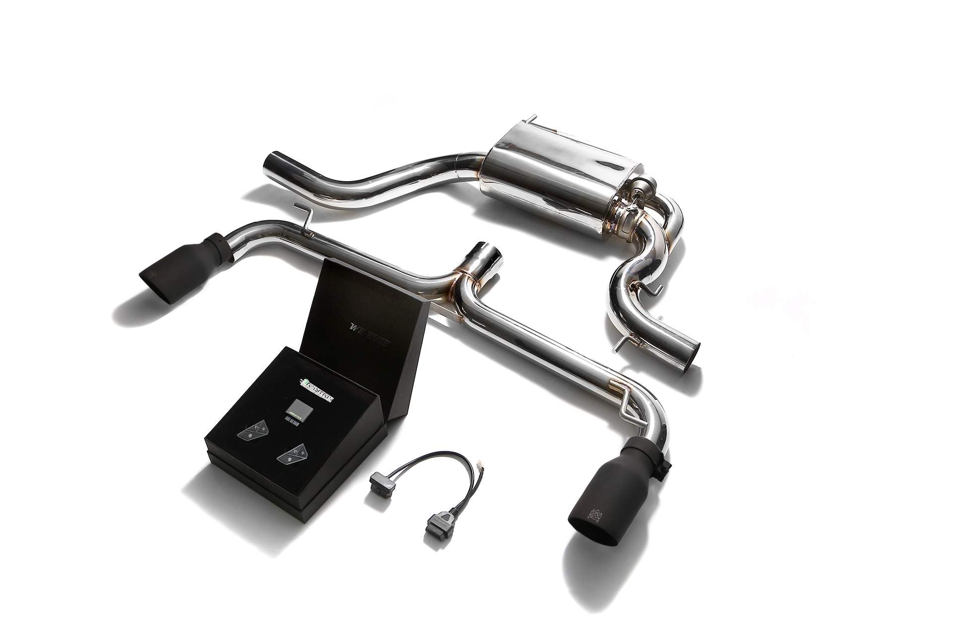 Armytrix exhaust system for Volkswagen Golf 6 gti 2.0 Turbo (2008-2013) valvetronic exhaust system