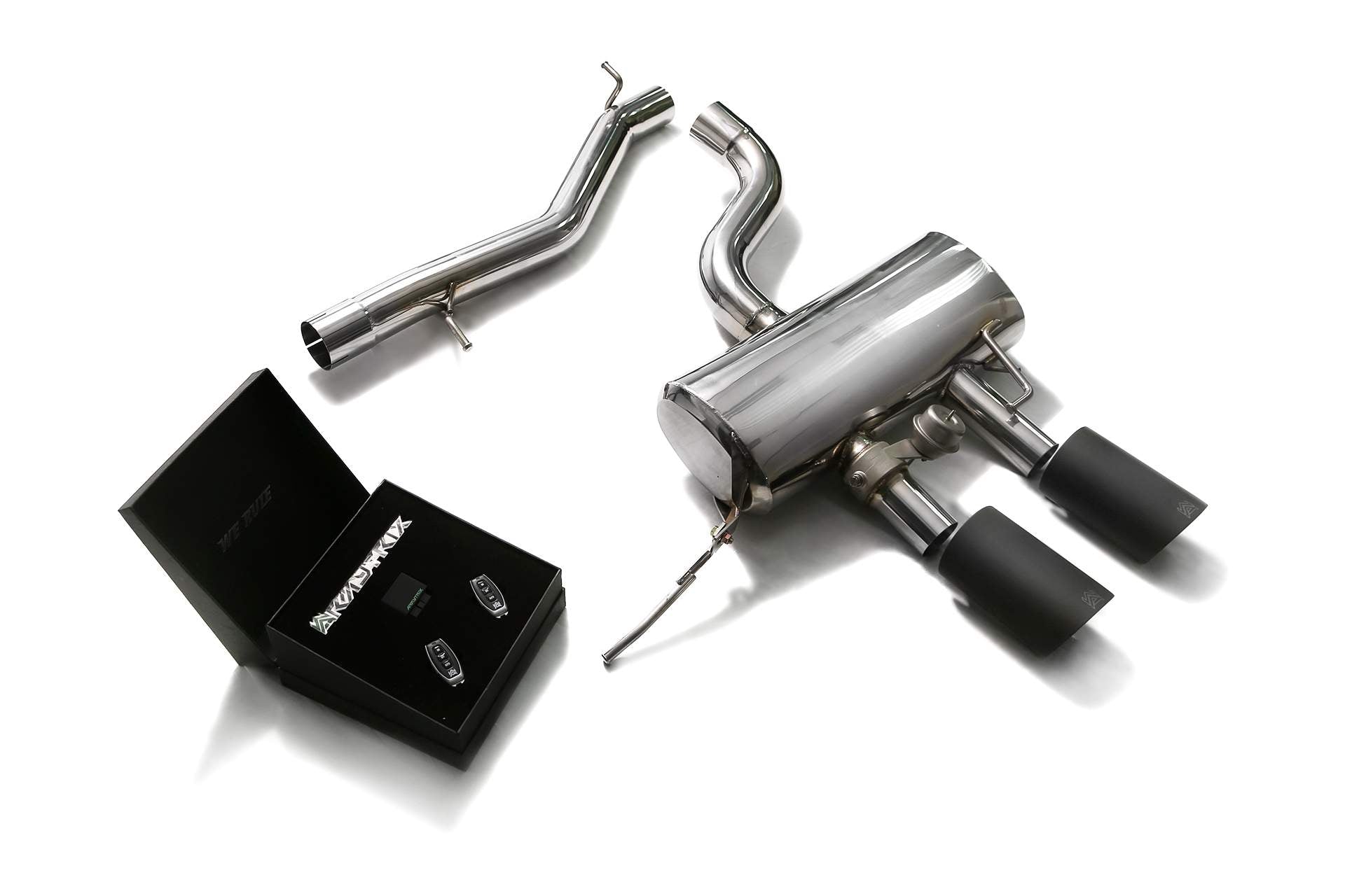 Výfukový systém Armytrix pro Volkswagen Golf 6 R20 (2008-2013) valvetronic exhaust system