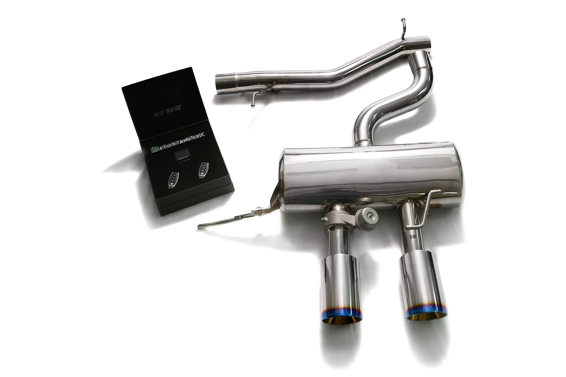 Výfukový systém Armytrix pro Volkswagen Golf 6 R20 (2008-2013) valvetronic exhaust system