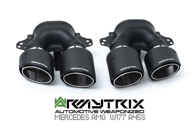 Armytrix exhaust systems for Mercedes AMG W177 A45 S (2019-present) valvetronic exhaust system