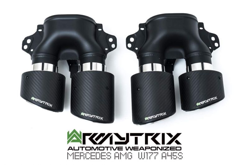 Armytrix exhaust systems for Mercedes AMG W177 A45 S (2019-present) valvetronic exhaust system